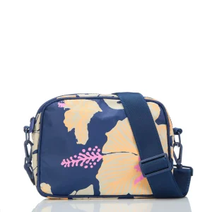 This TYVEK crossbody bag with a vibrant full - print floral pattern is perfect for women during beach outings
